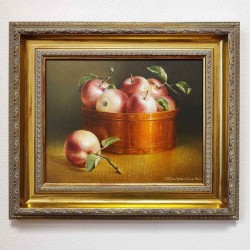 Raimondas Dailidavičius „Natiurmortas su obuoliais“